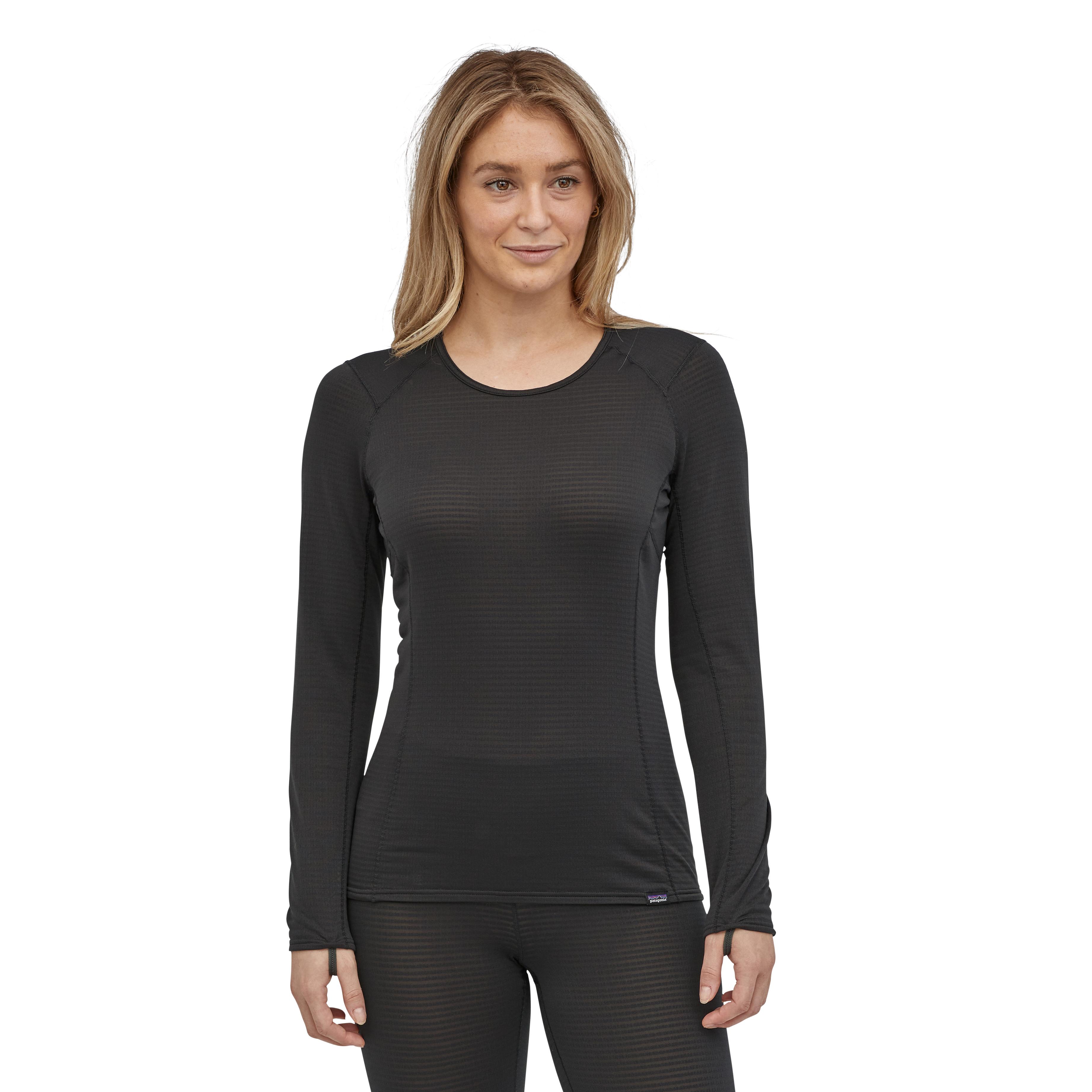 Patagonia Capilene Thermal Weight Crew Women's in Black